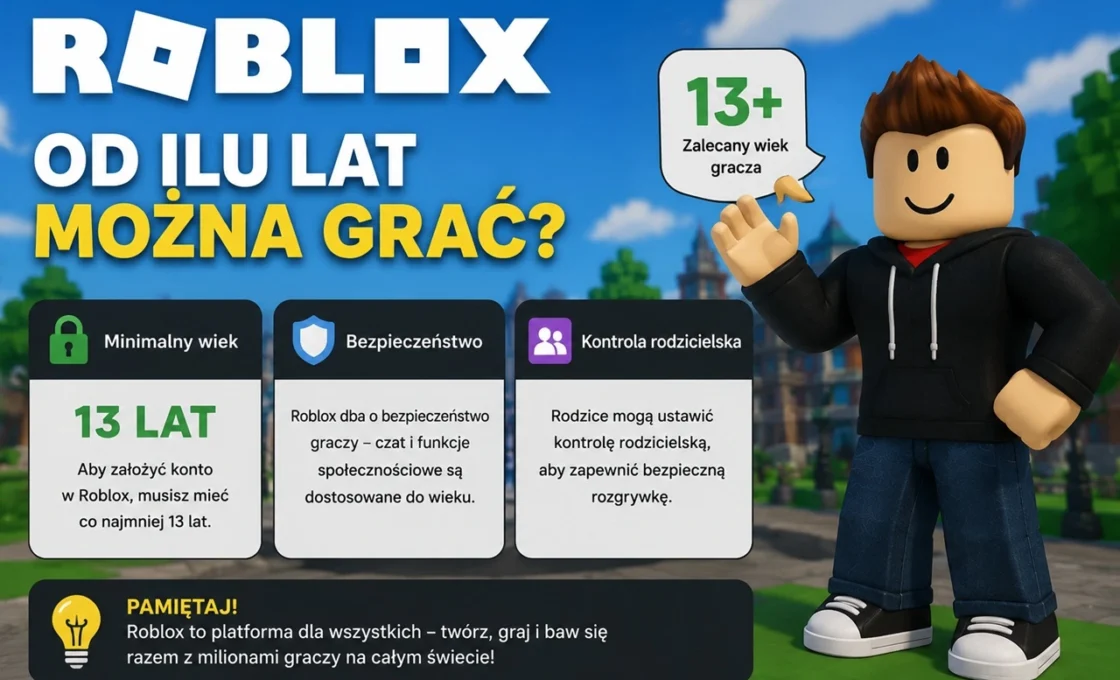 Od ilu lat można grać w Roblox?